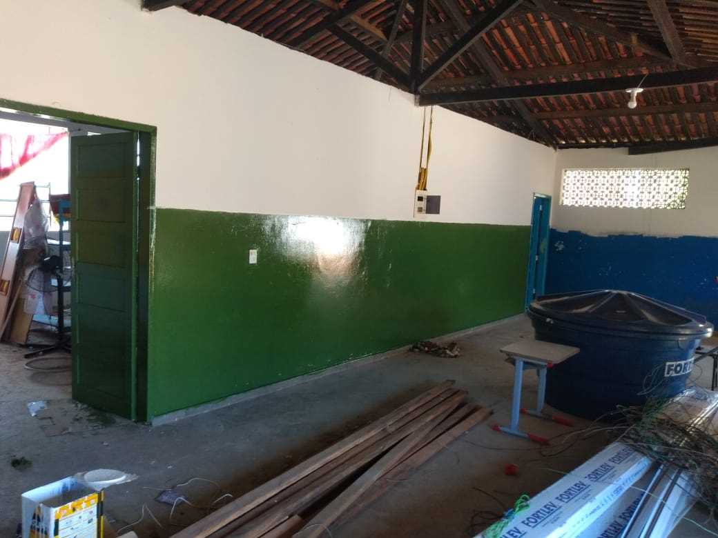 Camacã: Grupo Escolar Rui Barbosa de Jacareci recebe reforma geral